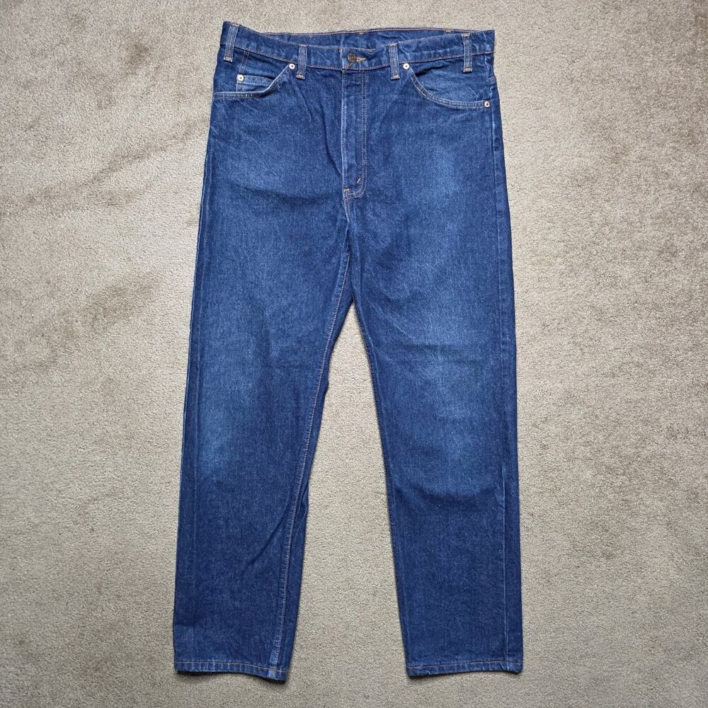 Vintage 80s 90s Levi’s 505 Orange Tab Jeans 38x30 Made In Canada
